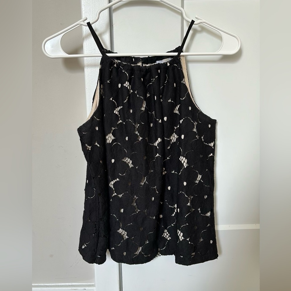 Black Lace Tank
